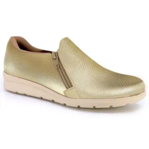 Tênis Usaflex Slip On Metalizado