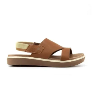 Sandália New Face Flats Calce Fácil Whisky