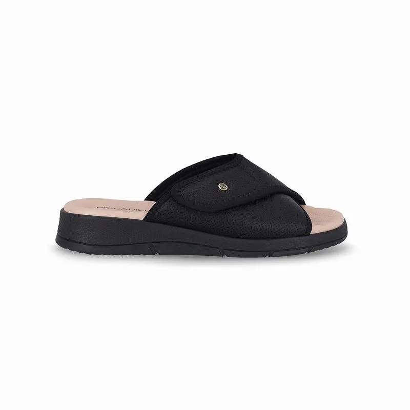 Chinelo Esporão Anabela Preto Piccadilly