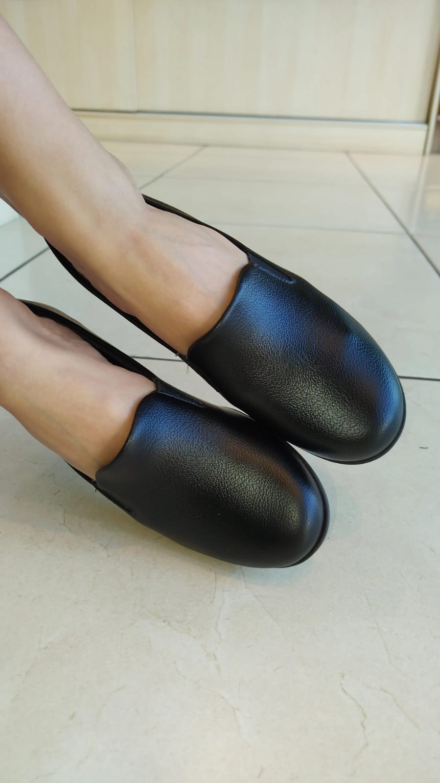Loafer Laura Salto Médio Preto Piccadilly - Imagem 2