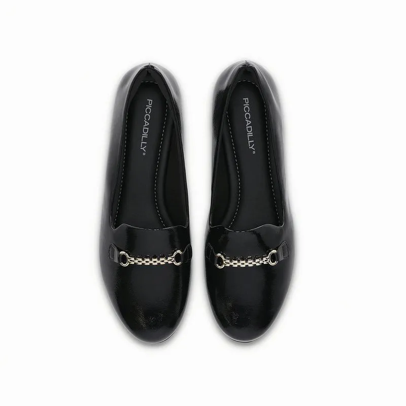 Sapato Antonela Salto Baixo Preto Piccadilly - Imagem 2