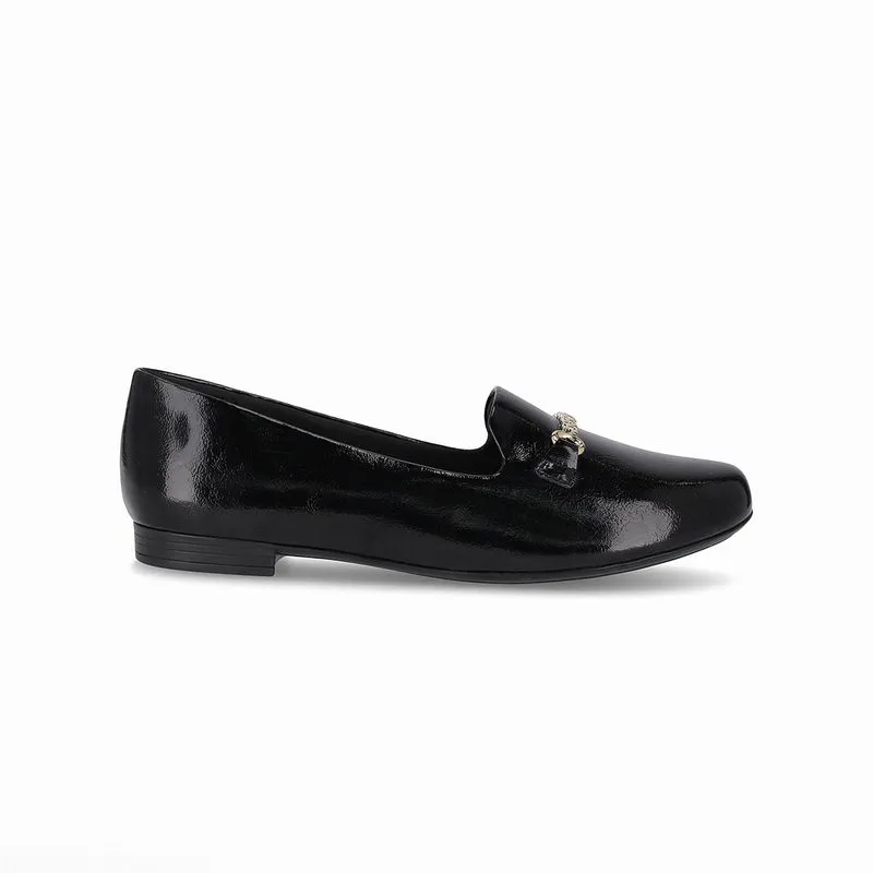 Sapato Antonela Salto Baixo Preto Piccadilly