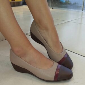 Sapato Ivone Anabela Médio Fendi Piccadilly