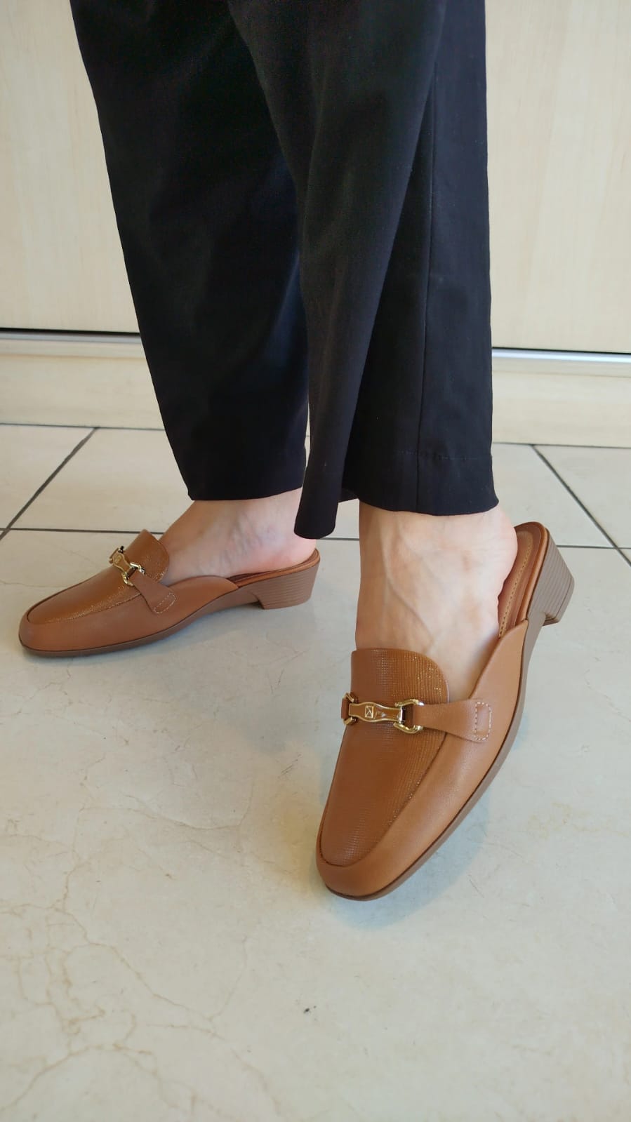 Mule Anabela Mascavo Piccadilly Maxi