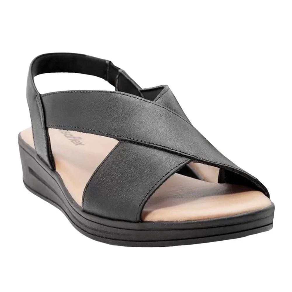 Sandália Plataforma Preto Usaflex - Imagem 3