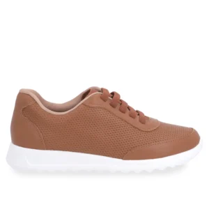 Tênis Casual Marrom Couro Usaflex