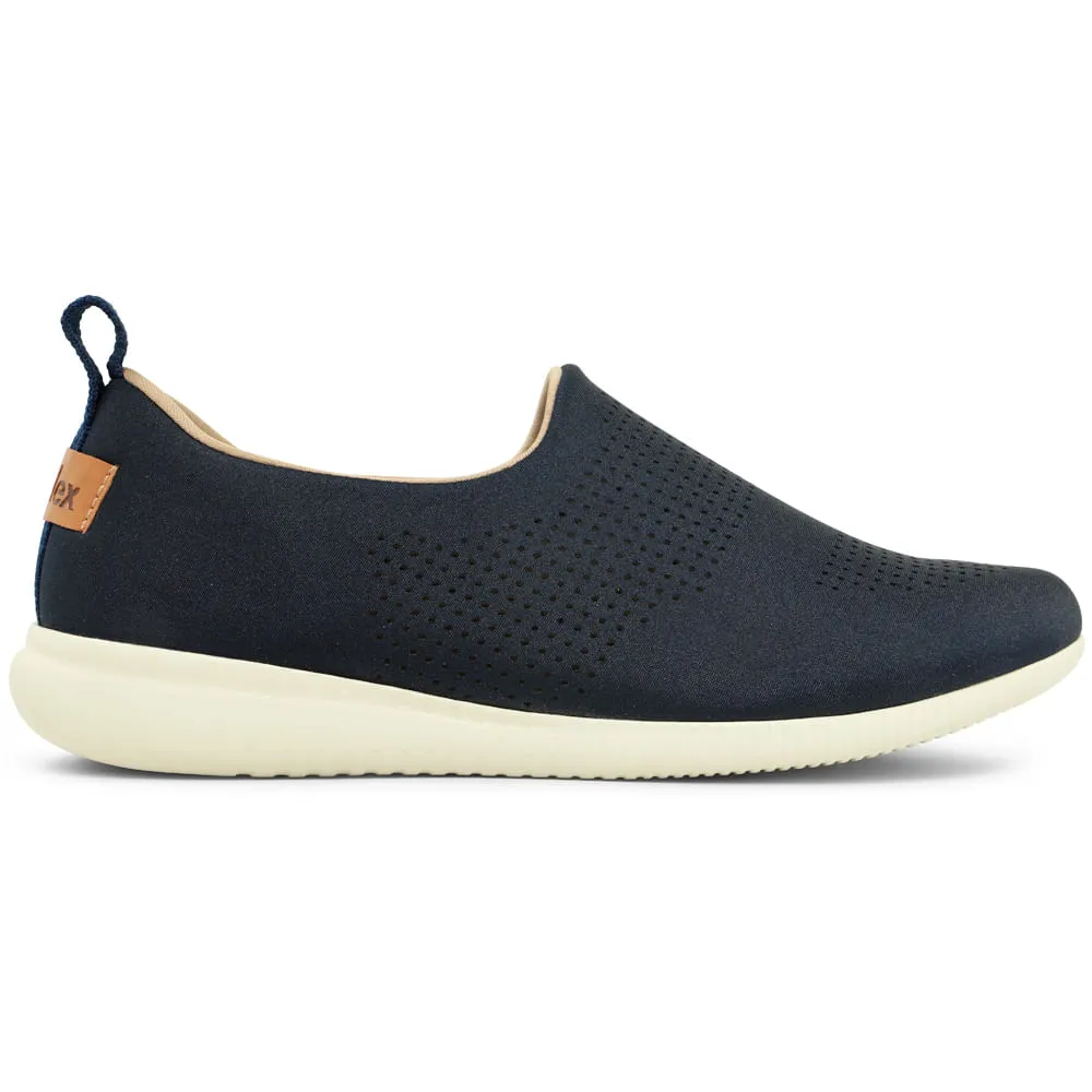 Tênis Slip On New Blue Elastano Laser Usaflex